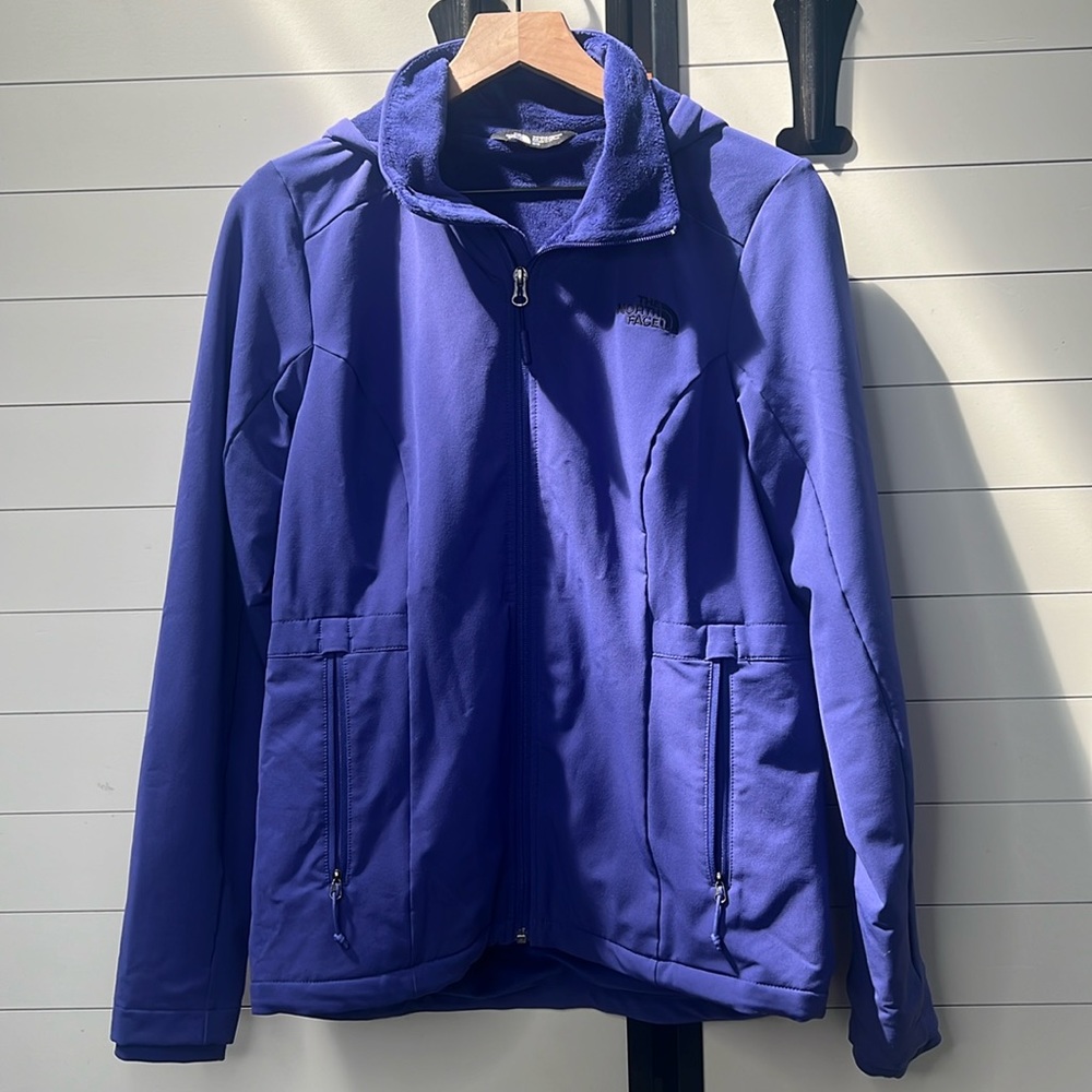 The North Face purple windwall jacket Medium